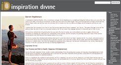 Desktop Screenshot of inspirationdivine.com